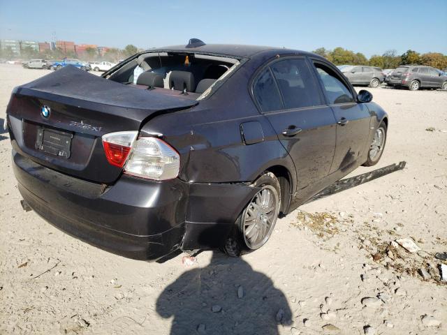 WBAVC93507K032175 - 2007 BMW 328XI GRAY photo 4