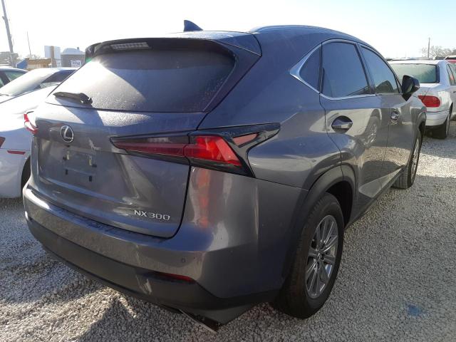 JTJDARBZ9L2173472 - 2020 LEXUS NX 300 GRAY photo 4