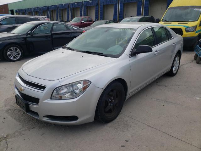 1G1ZA5EK5A4117412 - 2010 CHEVROLET MALIBU LS SILVER photo 2