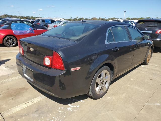 1G1ZH57B28F294135 - 2008 CHEVROLET MALIBU 1LT 黑色 照片 4