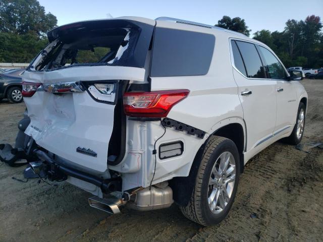 1GNEVNKW6LJ172819 - 2020 CHEVROLET TRAVERSE H WHITE photo 4