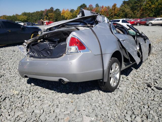 3FAHP08169R185895 - 2009 FORD FUSION SEL SILVER photo 4