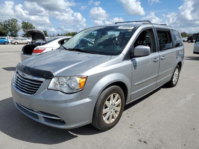 2C4RC1BGXFR565143 - 2015 CHRYSLER TOWN & COU Silber Foto 2