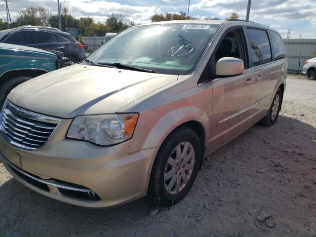 2C4RC1BG7ER324140 - 2014 CHRYSLER TOWN & COU TAN photo 2