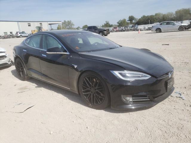 5YJSA1E23KF332492 - 2019 TESLA MODEL S Negro foto 1