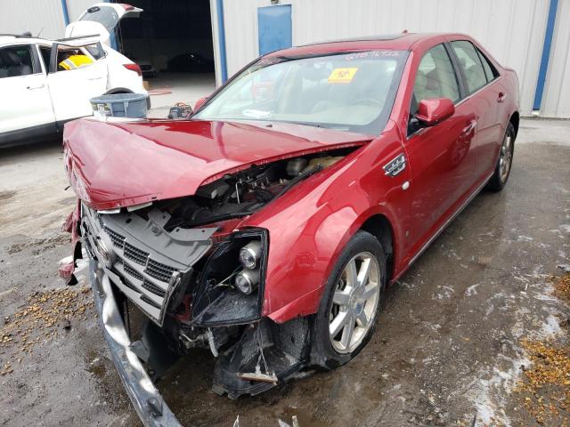 1G6DZ67A690170307 - 2009 CADILLAC STS RED photo 2