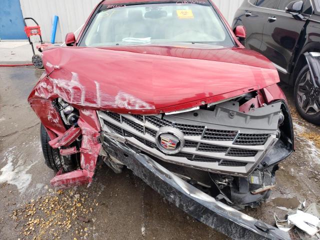 1G6DZ67A690170307 - 2009 CADILLAC STS RED photo 7