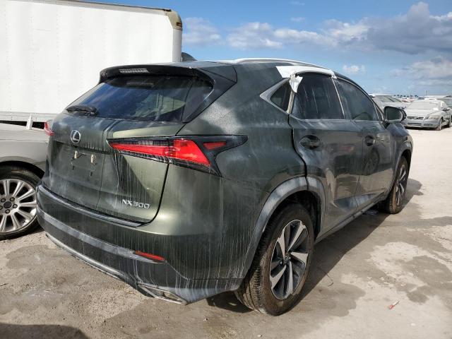 JTJGARBZXM2203044 - 2021 LEXUS NX 300 BAS GREEN photo 4