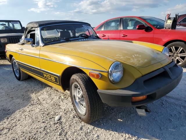 GVVDJ2AG501650 - 1980 MG MGB YELLOW photo 1