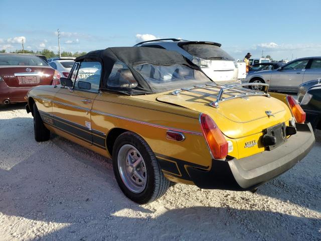 GVVDJ2AG501650 - 1980 MG MGB YELLOW photo 3