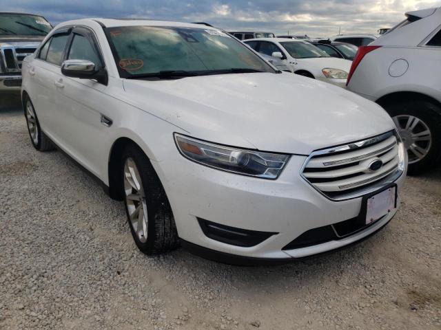 1FAHP2F87EG107834 - 2014 FORD TAURUS LIM WHITE photo 1