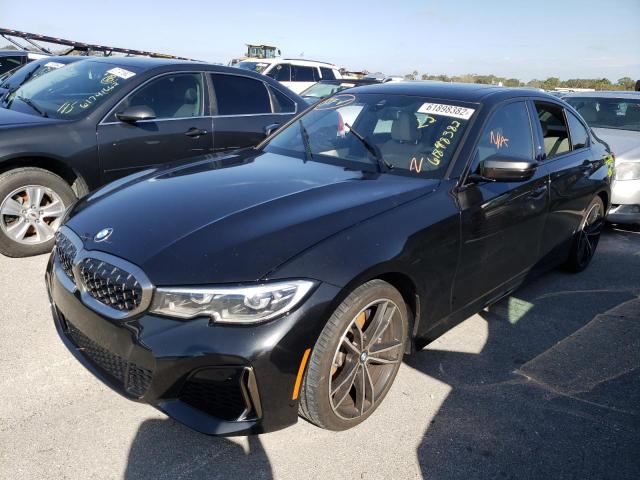 3MW5U7J06L8B41194 - 2020 BMW M340I BLACK photo 2