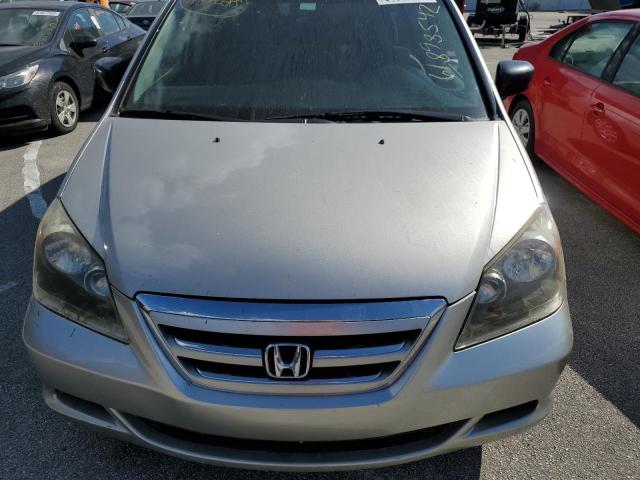 5FNRL38277B027214 - 2007 HONDA ODYSSEY LX SILVER photo 7