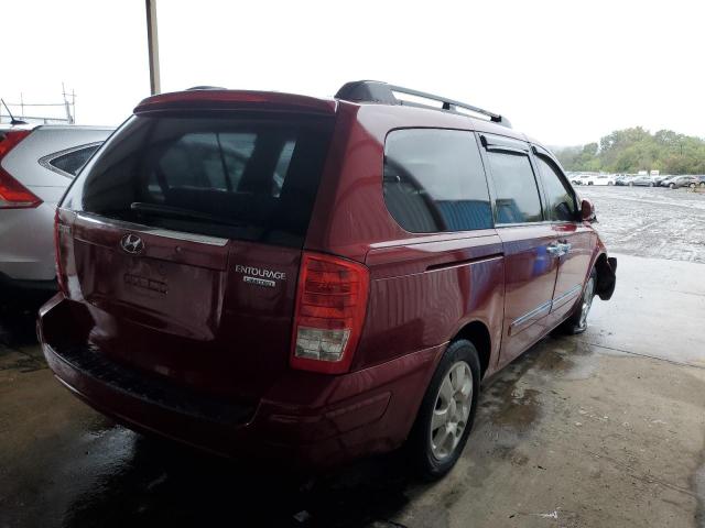 KNDMC233376037125 - 2007 HYUNDAI ENTOURAGE RED photo 4