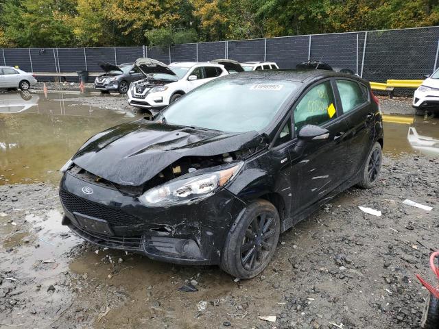 3FADP4DJ9KM153277 - 2019 FORD FIESTA ST BLACK photo 2