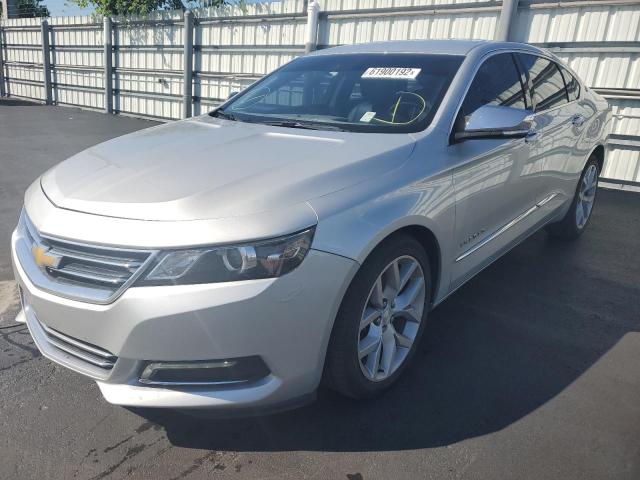 2G1145S36H9162982 - 2017 CHEVROLET IMPALA PRE ვერცხლისფერი ფოტო 2