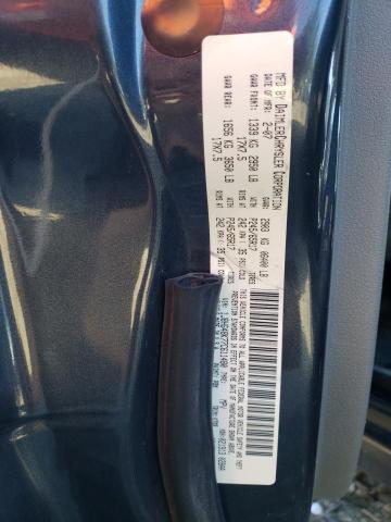 1J8HG48K77C611480 - 2007 JEEP COMMANDER გრაფიტი ფოტო 10