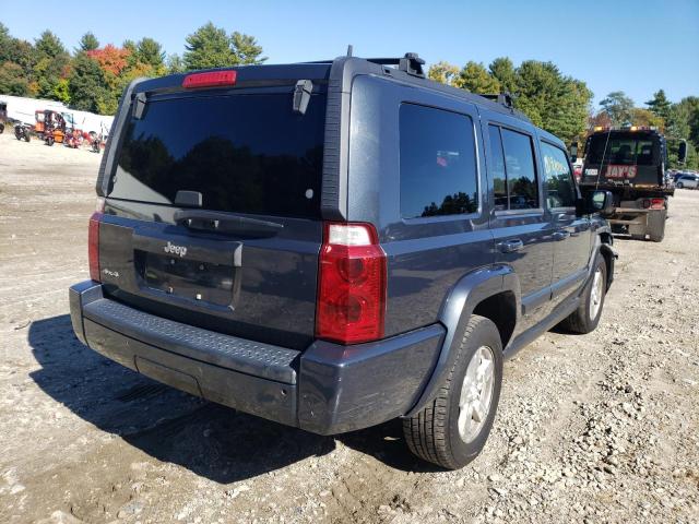 1J8HG48K77C611480 - 2007 JEEP COMMANDER გრაფიტი ფოტო 4