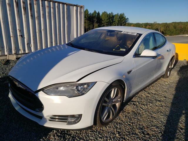 5YJSA1CN5DFP13325 - 2013 TESLA MODEL S Սպիտակ լուսանկար 2