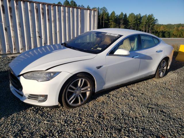 5YJSA1CN5DFP13325 - 2013 TESLA MODEL S Սպիտակ լուսանկար 9