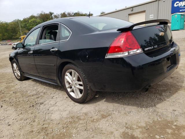 2G1WC5E39E1146872 - 2014 CHEVROLET IMPALA LIM BLACK photo 3