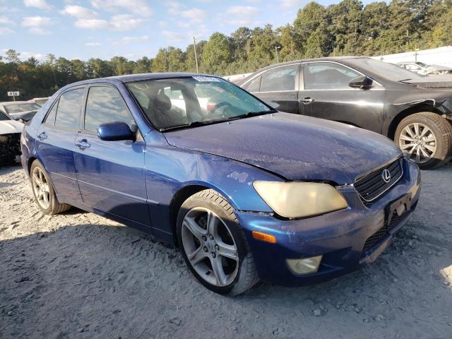 JTHBD182810026810 - 2001 LEXUS IS 300 BLUE photo 1