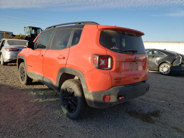 ZACCJBCB6JPH57158 - 2018 JEEP RENEGADE T ORANGE photo 3