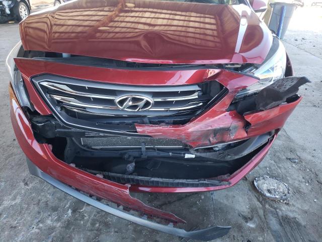 5NPE34AF5GH346419 - 2016 HYUNDAI SONATA SPO MAROON photo 9