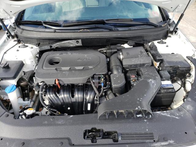 5NPE34AF7KH807094 - 2019 HYUNDAI SONATA LIM WHITE photo 7