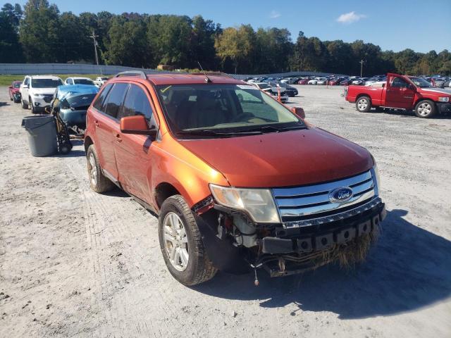 2FMDK48C27BA90080 - 2007 FORD EDGE SEL ORANGE photo 1