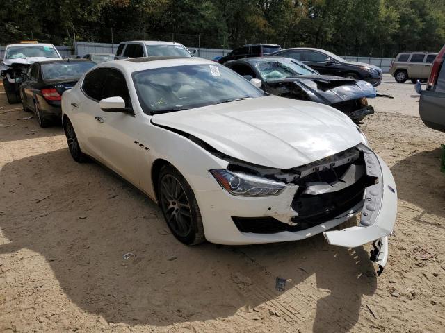 ZAM57XSA5J1281445 - 2018 MASERATI GHIBLI WHITE photo 1