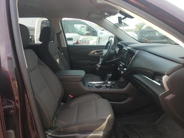 1GNEVGKW0KJ120015 - 2019 CHEVROLET TRAVERSE MAROON photo 5