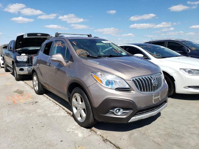 KL4CJFSBXFB099994 - 2015 BUICK ENCORE CON BROWN photo 1