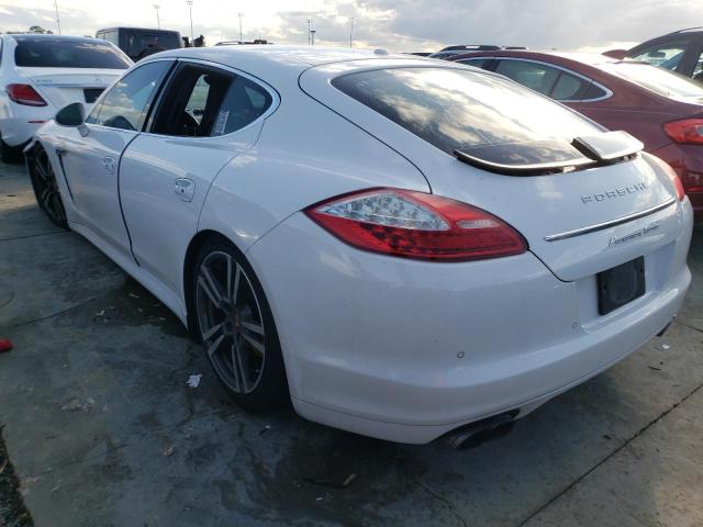 WP0AC2A71BL090778 - 2011 PORSCHE PANAMERA T WHITE photo 3