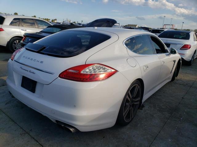 WP0AC2A71BL090778 - 2011 PORSCHE PANAMERA T WHITE photo 4