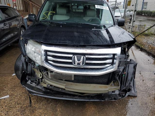 5FNYF4H78DB051702 - 2013 HONDA PILOT EXLN CHARCOAL photo 9