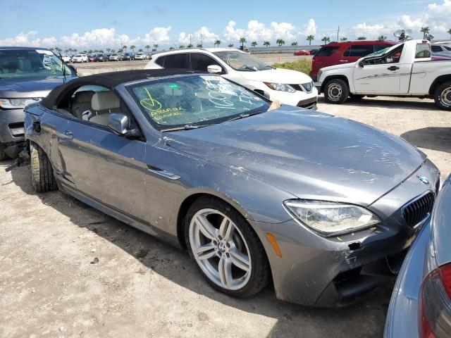 WBAYP5C55FDZ28274 - 2015 BMW 640 XI GRAY photo 1