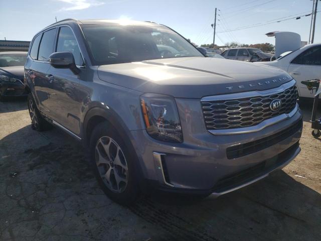 5XYP34HC3LG052250 - 2020 KIA TELLURIDE SILVER photo 1