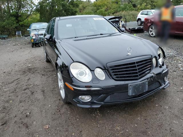 WDBUF56X57B043781 - 2007 MERCEDES-BENZ E350 BLACK photo 1