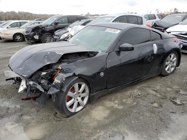 JN1AZ34E73T014467 - 2003 NISSAN 350Z COUPE BLACK photo 2