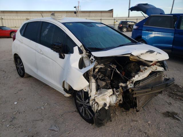 3HGGK5H53FM775471 - 2015 HONDA FIT LX WHITE photo 1