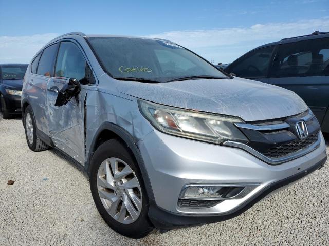 2HKRM3H70FH516644 - 2015 HONDA CR-V EXL SILVER photo 1