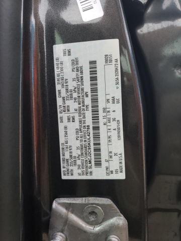 5LMCJ2C95KUL42788 - 2019 LINCOLN MKC SELECT 石墨色 照片 10