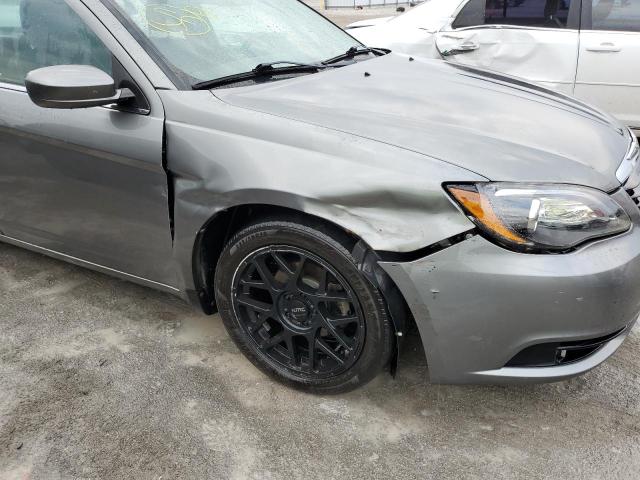 1C3CCBCG6DN507748 - 2013 CHRYSLER 200 LIMITE GRAY photo 9