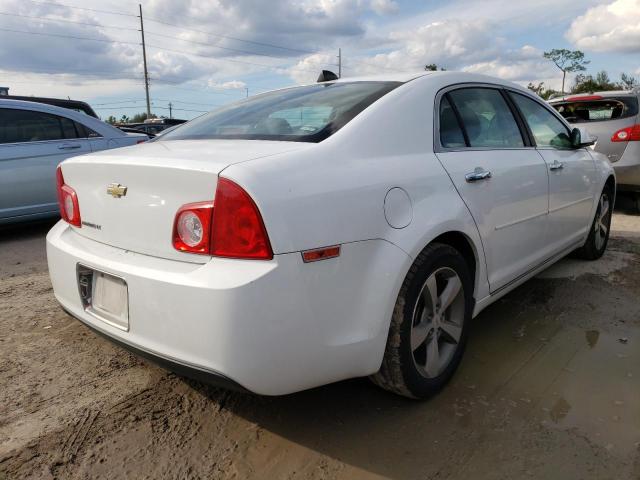 1G1ZC5E06CF133442 - 2012 CHEVROLET MALIBU 1LT 白色 照片 4
