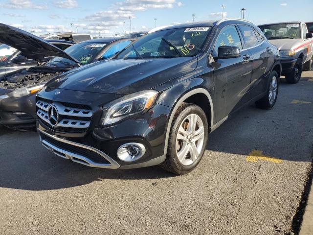 WDCTG4EB7KU010878 - 2019 MERCEDES-BENZ GLA 250 BLACK photo 2