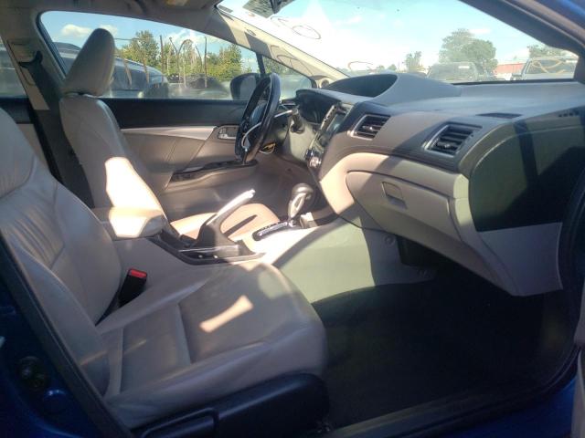 19XFB2F96FE097145 - 2015 HONDA CIVIC EXL Mavi foto 5