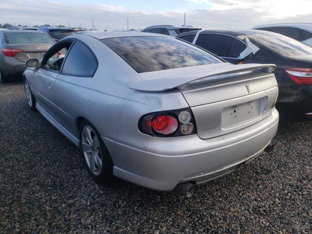 6G2VX12U86L556661 - 2006 PONTIAC GTO SILVER photo 3