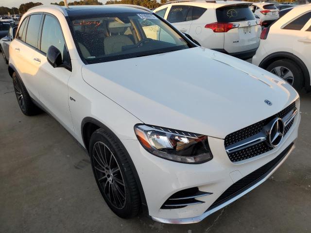 WDC0G6EB1JF305699 - 2018 MERCEDES-BENZ GLC 43 4MA WHITE photo 1