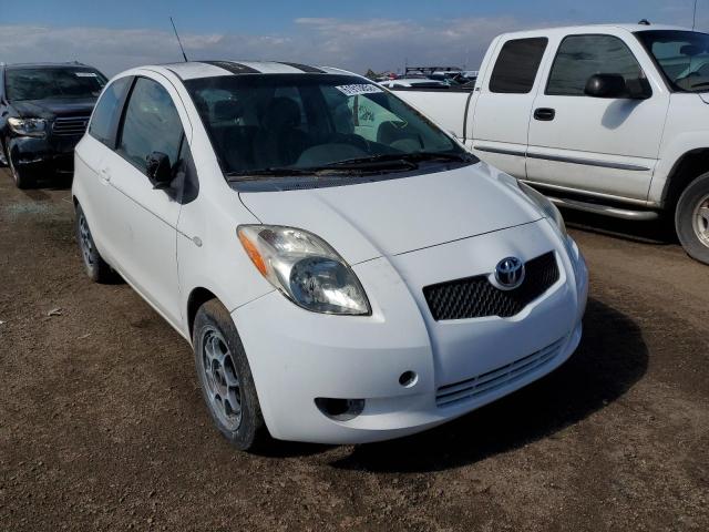 JTDJT923975105673 - 2007 TOYOTA YARIS WHITE photo 1